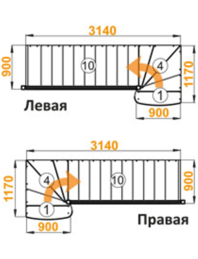 Вид сбоку